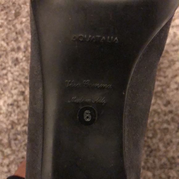 Aquatalia by Marvin K Vera Suede Bootie Sz 6 - Picture 3 of 4